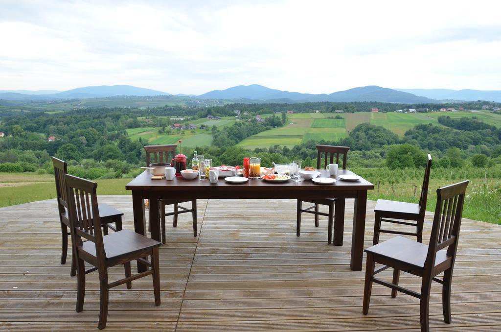Fantastic View Vineyard Beskid Mountains Gruszow  Dış mekan fotoğraf